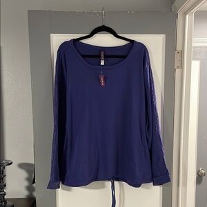 Adore Me Purple Sleep Top